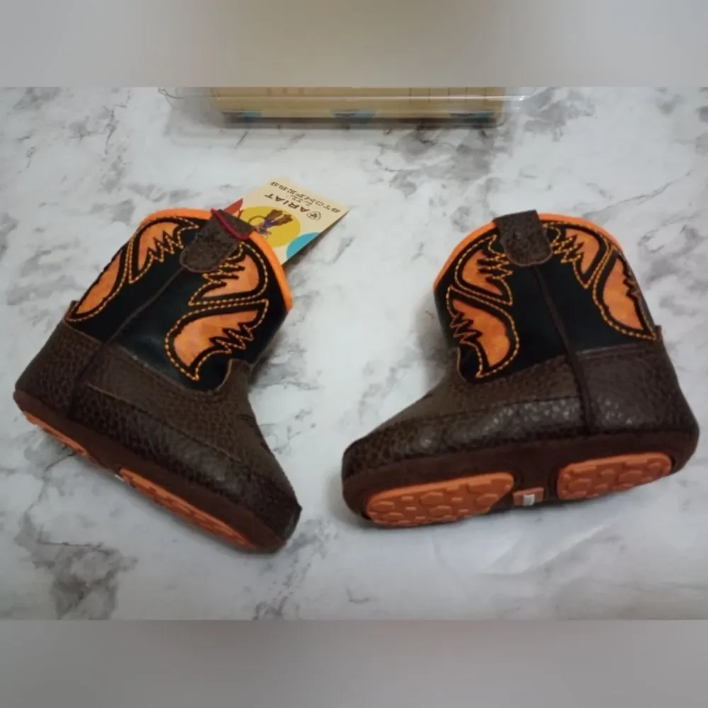 NIB Ariat Lil Stompers Baby Boots Size 6wks-3mnths